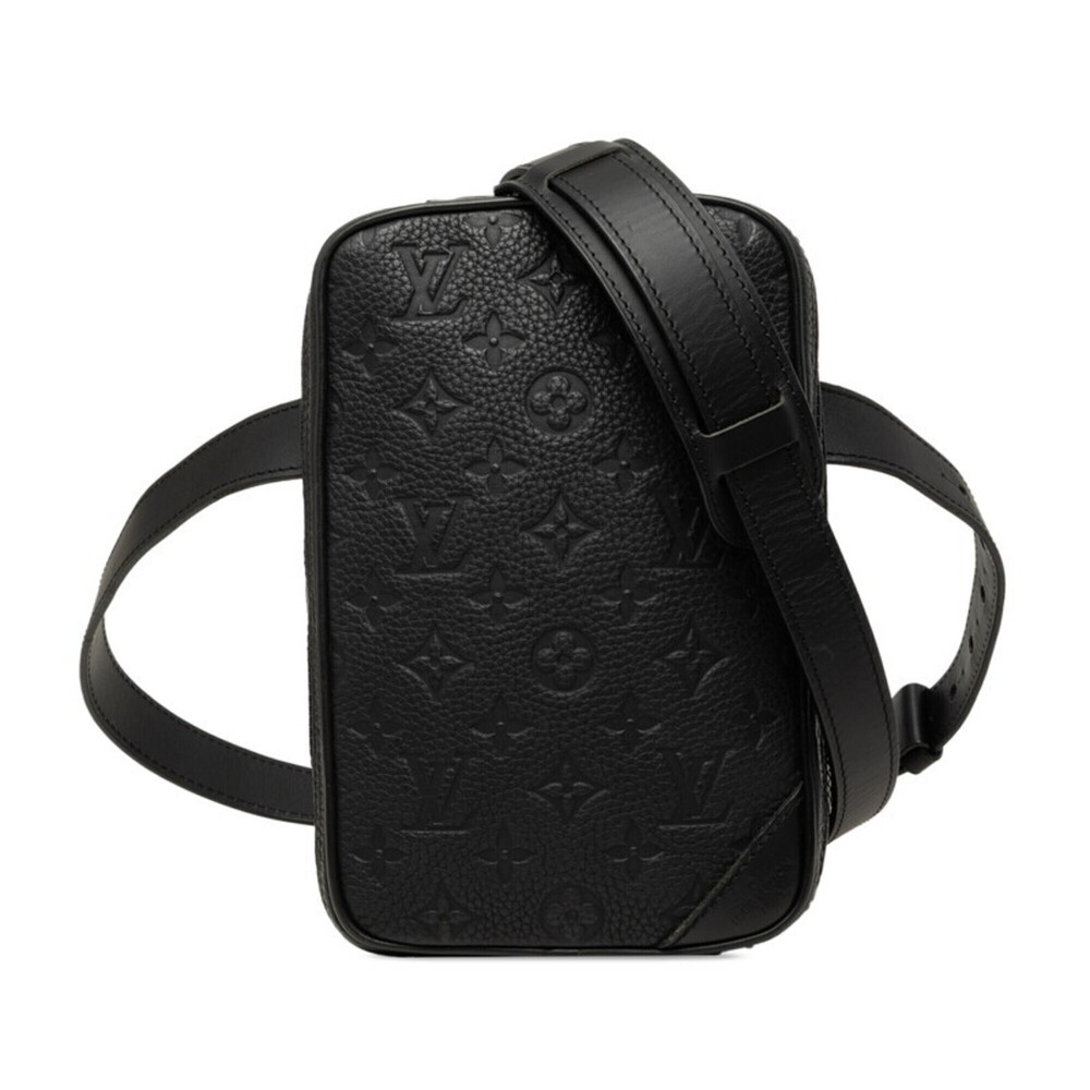 Louis Vuitton Monogram Taurillon Utility Side Bag Body Shoulder 2WAY M53298 N...